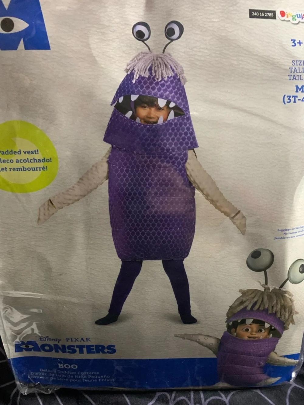 Disguise Monsters Inc BOO Costume